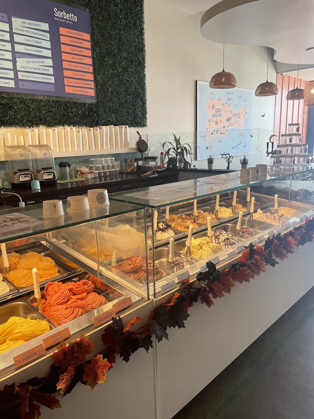 Capri Gelato & Coffee Bar | restaurant | 1034 Hermosa Ave, Hermosa Beach, CA 90254, USA | 3104228992 OR +1 310-422-8992