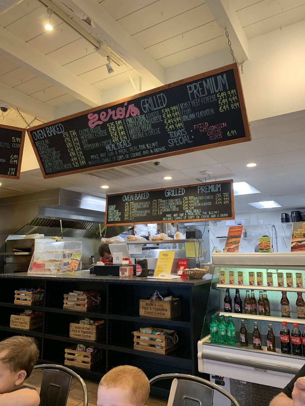 Zeros sub | restaurant | 312 Sandbridge Rd, Virginia Beach, VA 23456, USA | 7573017699 OR +1 757-301-7699