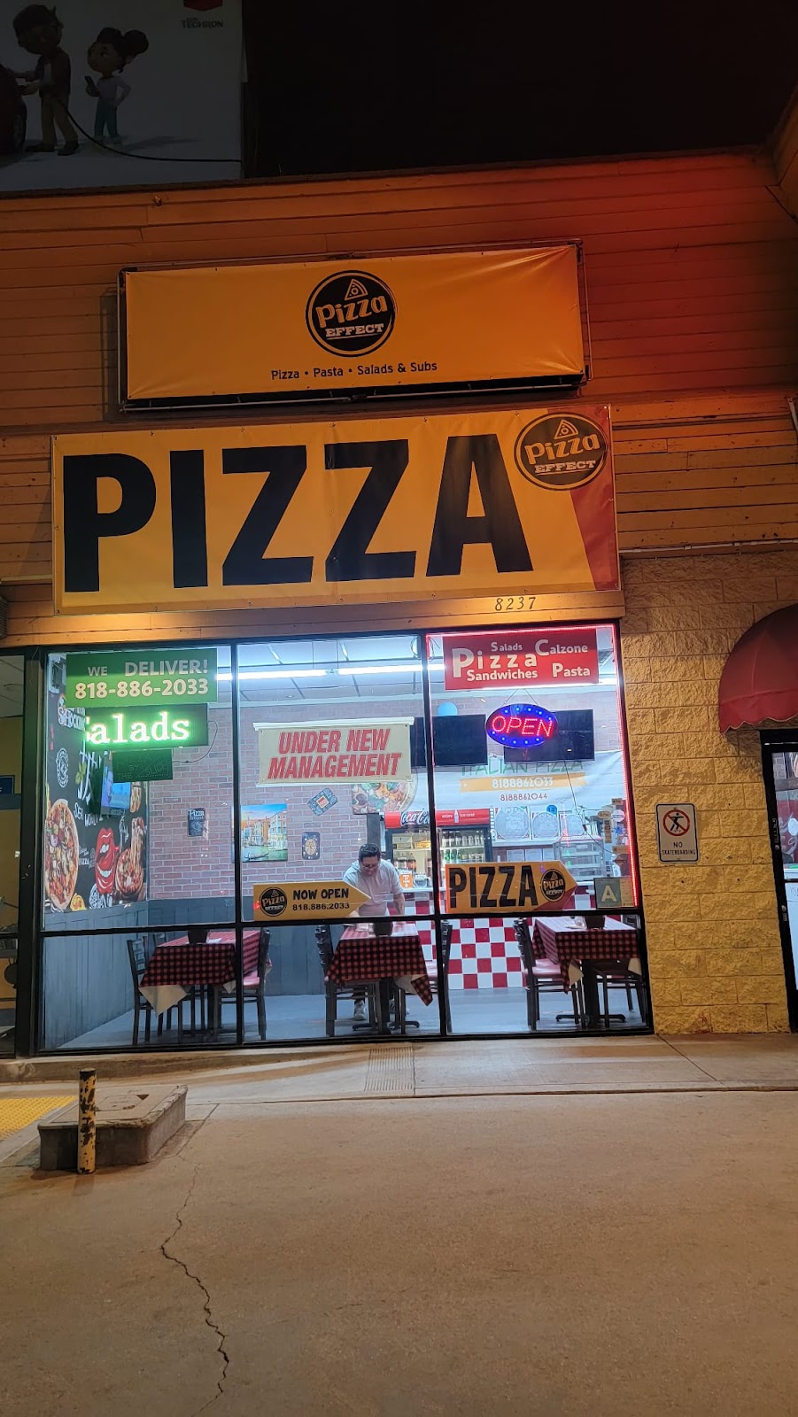 Pizza Effect | restaurant | 8237 Tampa Ave, Reseda, CA 91335, USA | 8188862033 OR +1 818-886-2033