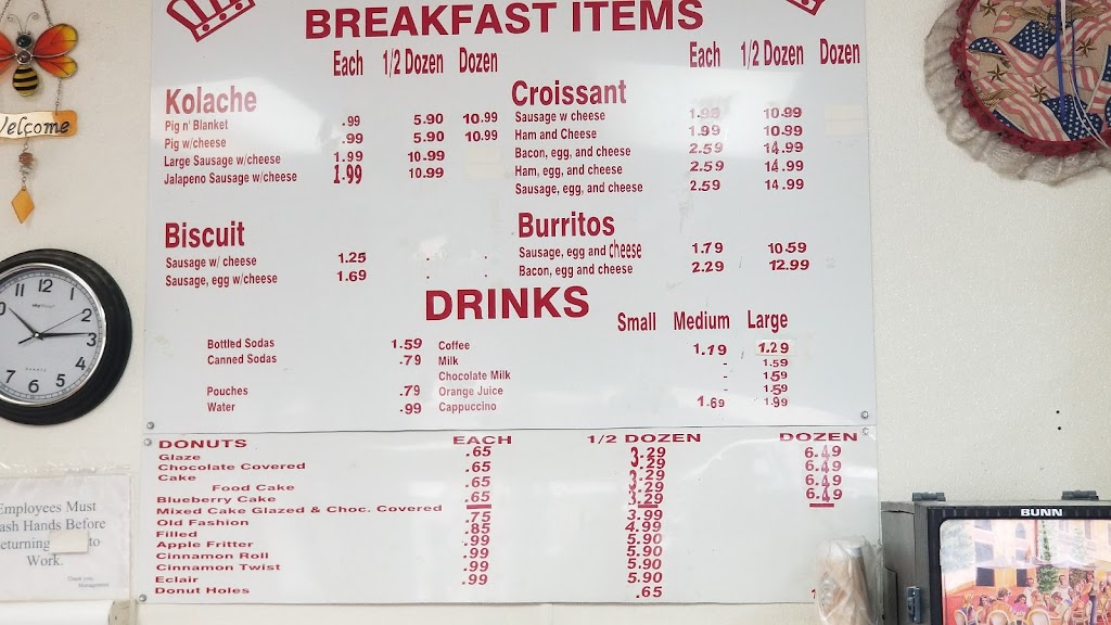 The Donut Palace | bakery | 217 W Central St, Warren, AR 71671, USA | 8702261414 OR +1 870-226-1414