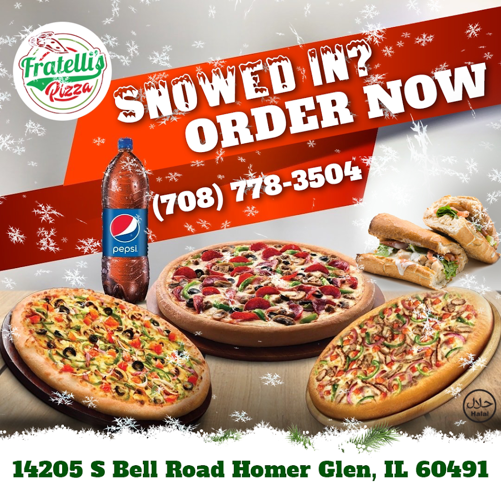 Fratellis pizza | restaurant | 14205 S Bell Rd, Homer Glen, IL 60491, USA | 7087783504 OR +1 708-778-3504