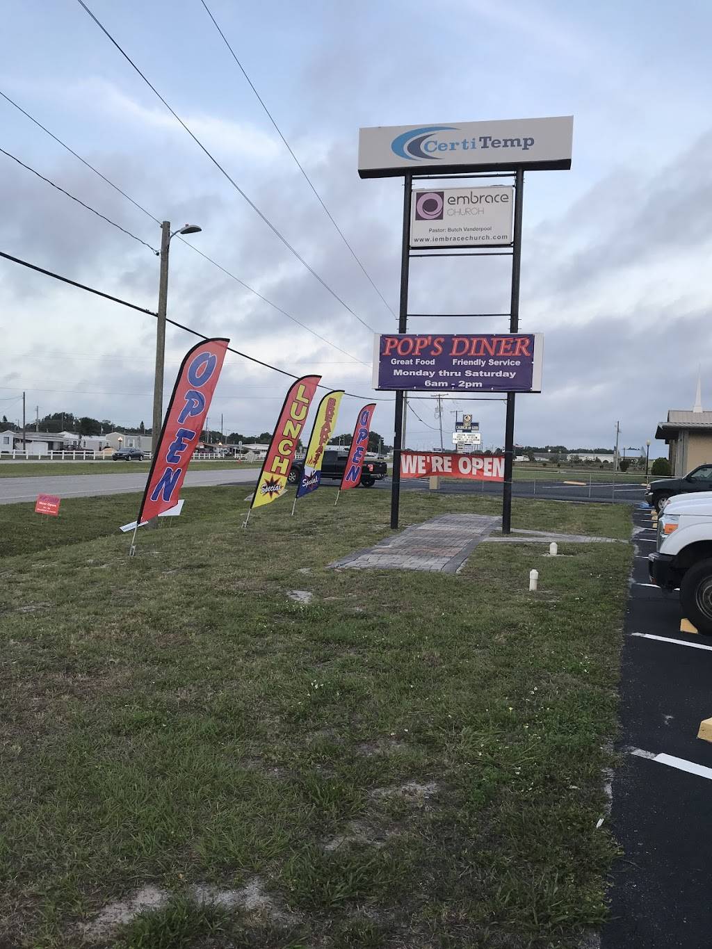 Pops Diner | restaurant | Winter Haven, FL 33881, USA | 8636562449 OR +1 863-656-2449