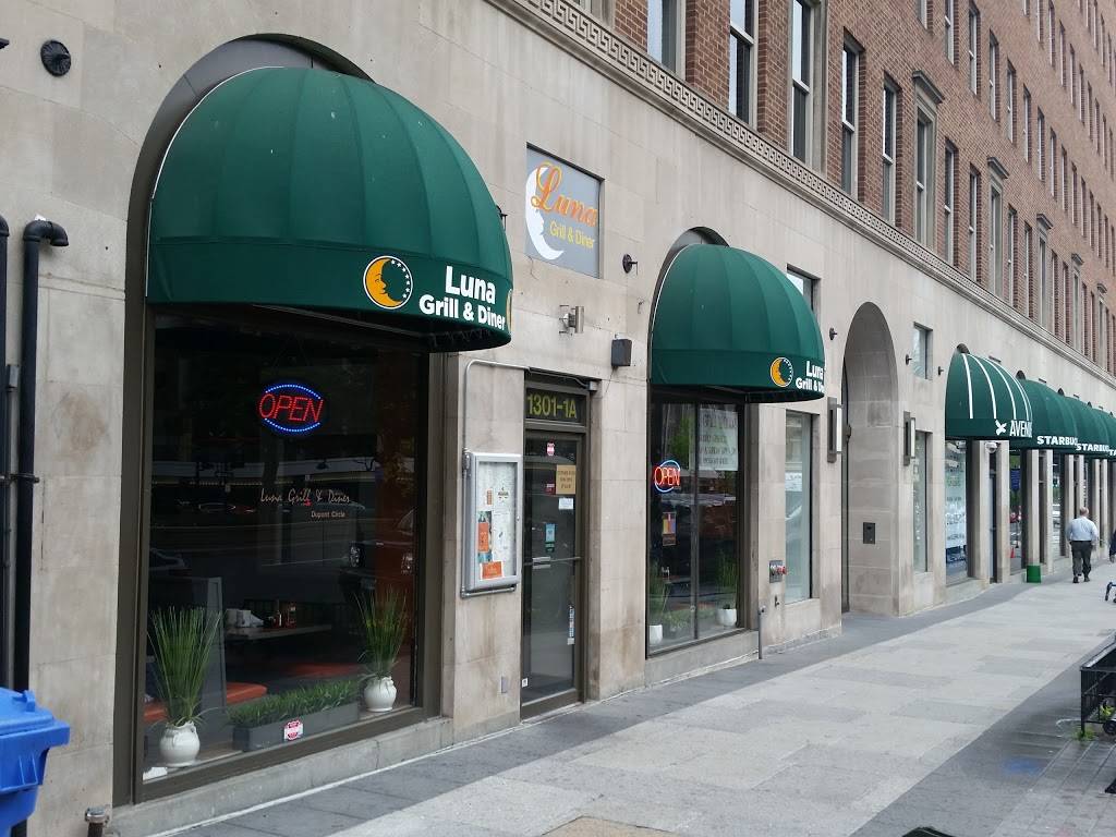 Luna Grill & Diner | restaurant | 1301 Connecticut Ave NW UNIT 1A, Washington, DC 20036, USA | 2028352280 OR +1 202-835-2280