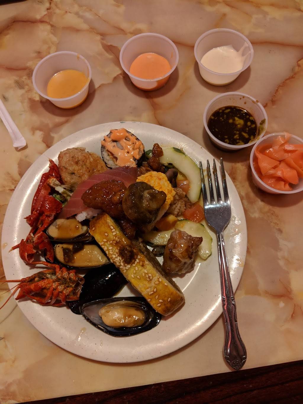 Hibachi Grill & Sushi Buffet | restaurant | 12745 Jefferson Ave, Newport News, VA 23602, USA | 7579888988 OR +1 757-988-8988