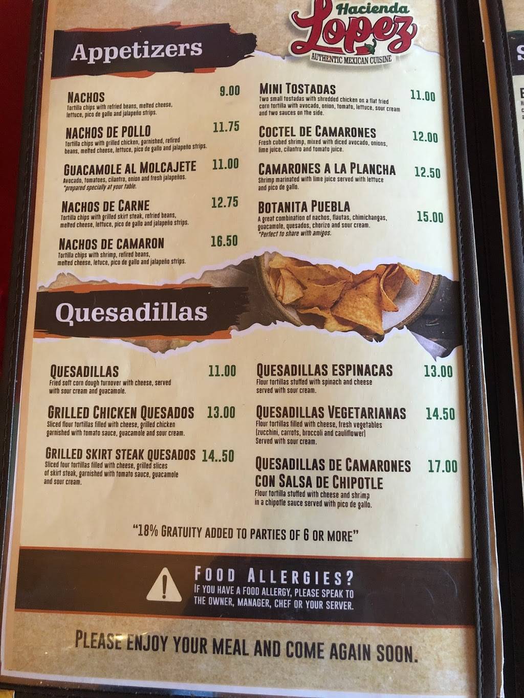 Hacienda Lopez | restaurant | 3258 E Main St, Mohegan Lake, NY 10547, USA | 9145281110 OR +1 914-528-1110