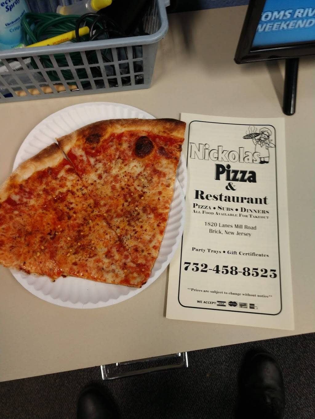 Nickolas Pizza Restaurant | restaurant | 1820 Lanes Mill Rd, Brick, NJ 08724, USA | 7324588523 OR +1 732-458-8523