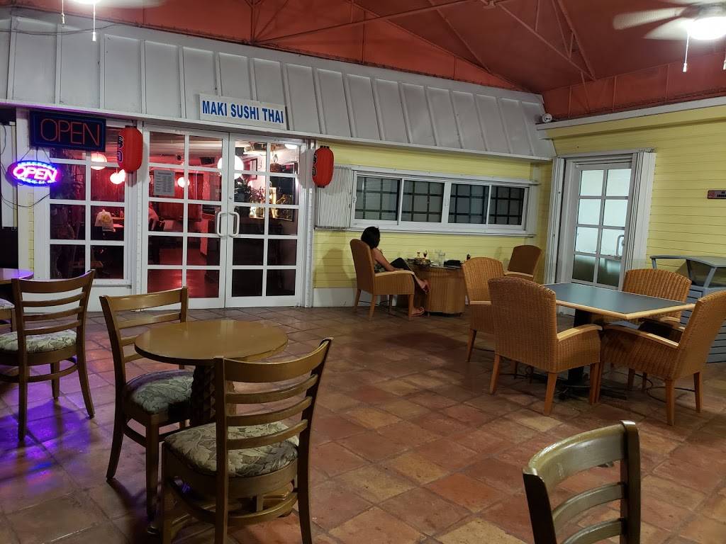 Maki Sushi & Thai Restaurant | restaurant | 99490 Overseas Hwy.#us.1, Bayside Inn hotel, Key Largo, FL 33037, USA | 3054539798 OR +1 305-453-9798