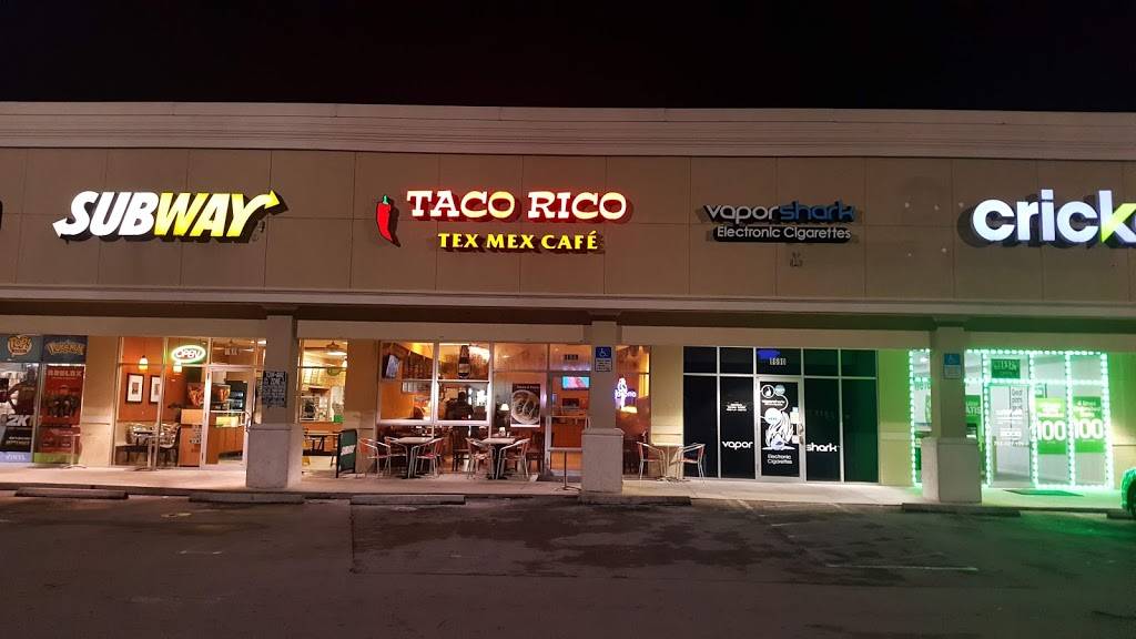 Taco Rico Tex-Mex Cafe | restaurant | 8688 NW 13th Terrace, Doral, FL 33126, USA | 7863314100 OR +1 786-331-4100