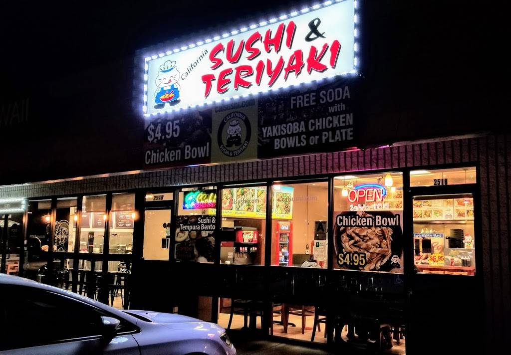 California Sushi & Teriyaki | restaurant | 2518 S Figueroa St, Los Angeles, CA 90007, USA | 2137471187 OR +1 213-747-1187