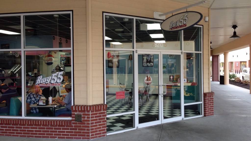 Hwy 55 Burgers Shakes & Fries | restaurant | 4635 Factory Stores Blvd B210, Myrtle Beach, SC 29579, USA | 8432360085 OR +1 843-236-0085