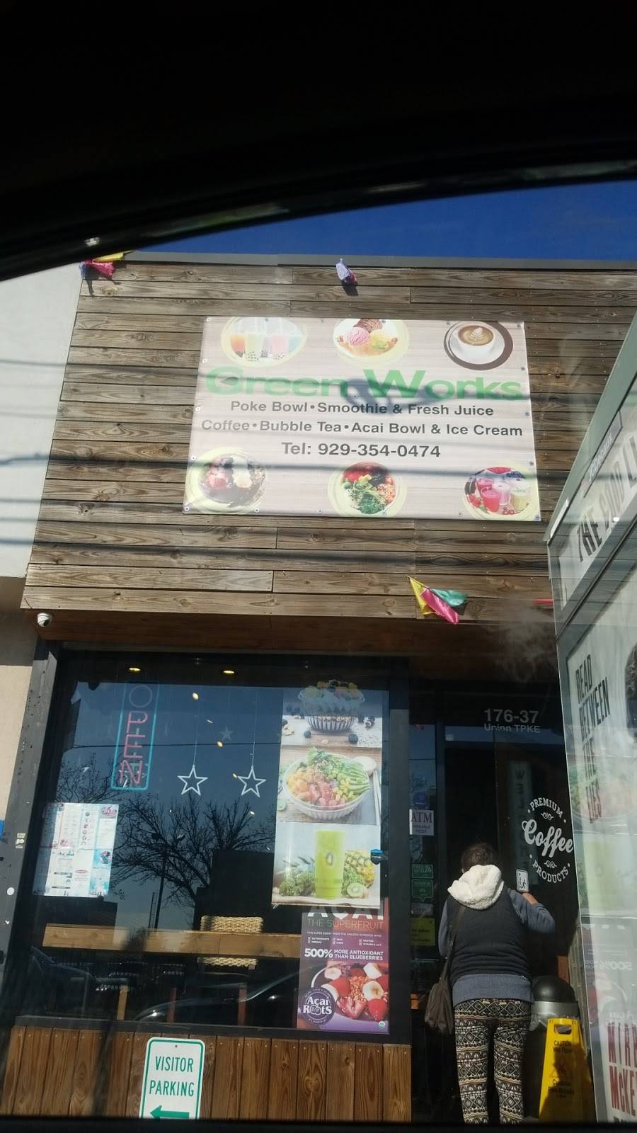 Green Works | restaurant | 176-37 Union Tpke, Flushing, NY 11366, USA | 7183743883 OR +1 718-374-3883