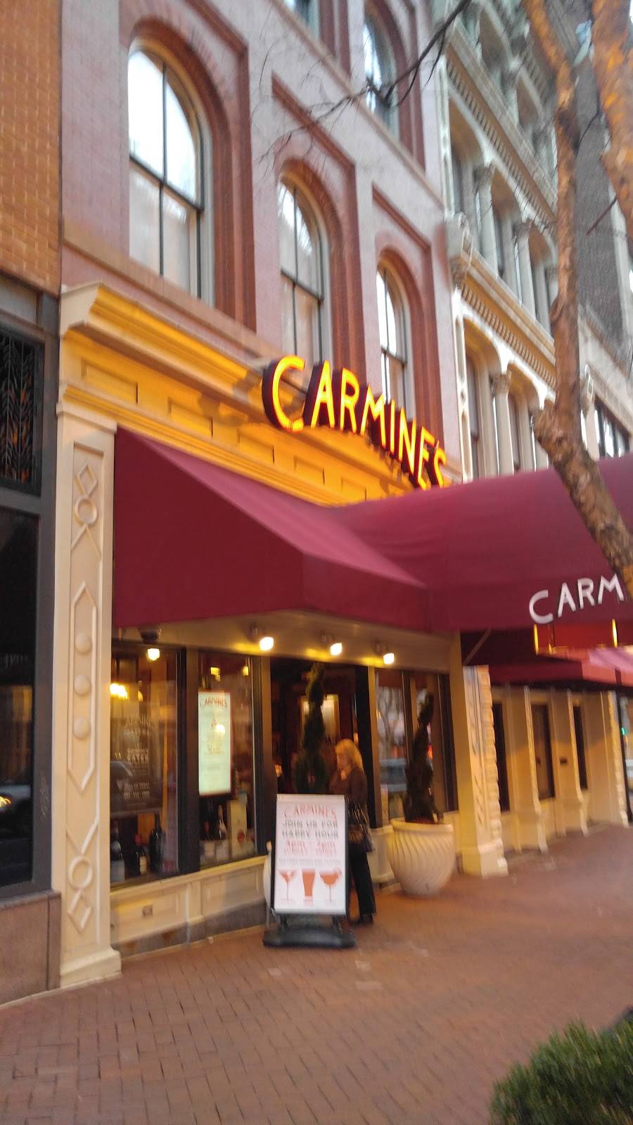 Carmines Italian Restaurant | meal takeaway | 425 7th Street NW at, E St NW, Washington, DC 20004, USA | 2027377770 OR +1 202-737-7770