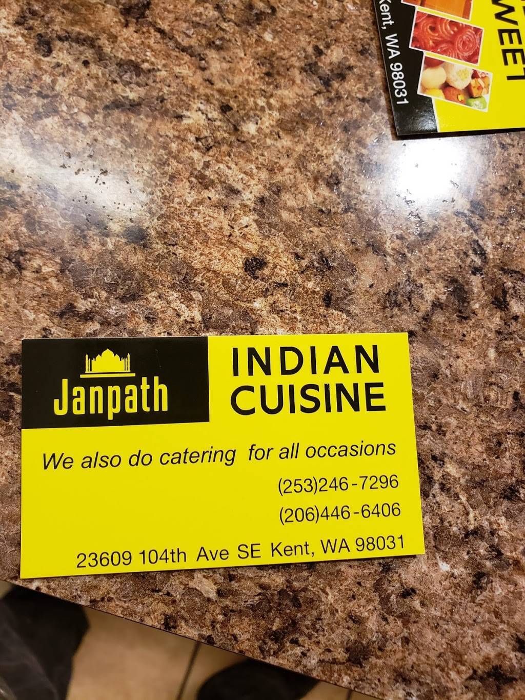 Janpath indian cuisine | restaurant | 23609 104th Ave SE #102, Kent, WA 98031, USA | 2064466406 OR +1 206-446-6406