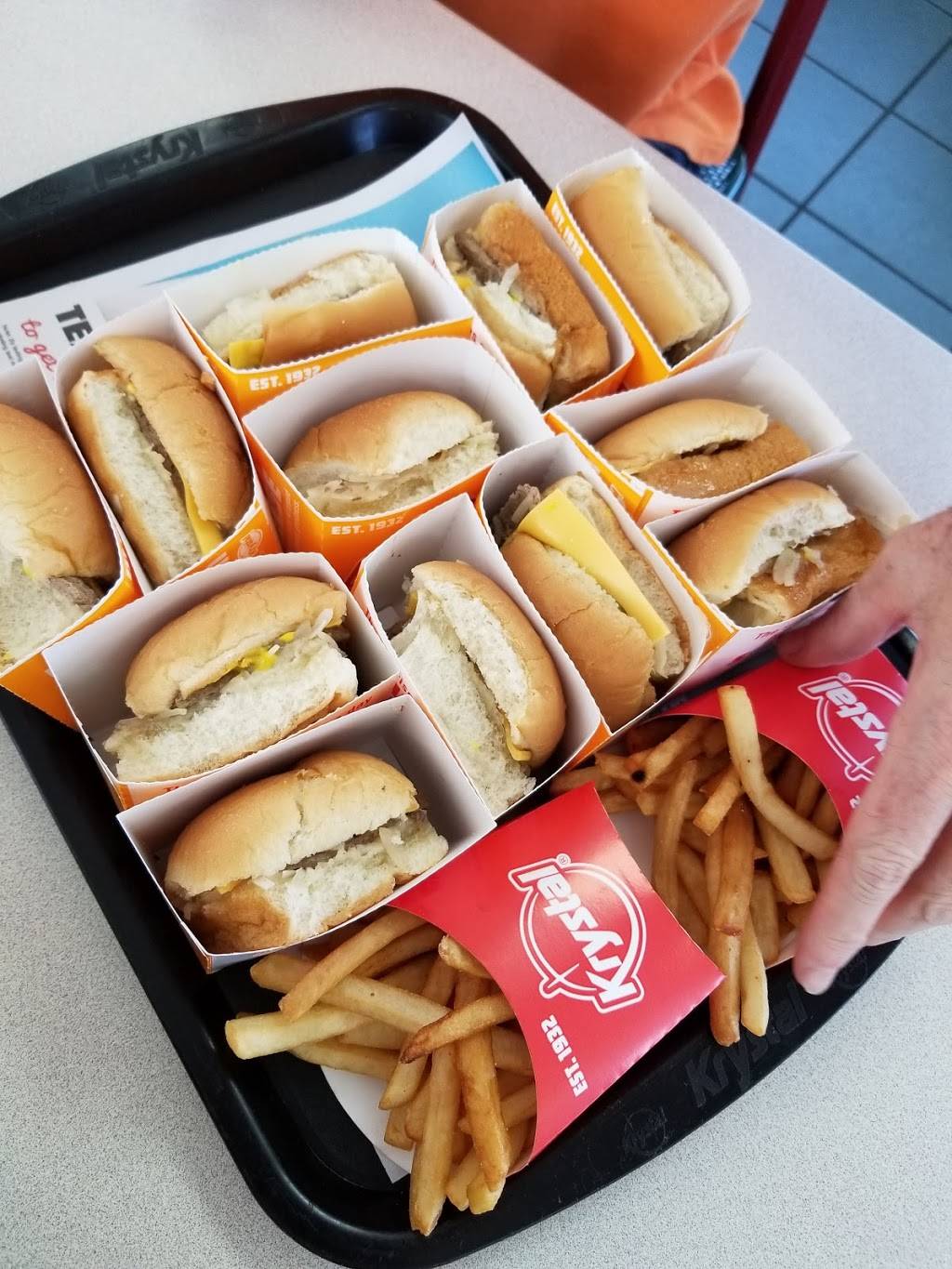 Krystal | restaurant | 5908 S Orange Blossom Trail, Orlando, FL 32809, USA | 4078574757 OR +1 407-857-4757