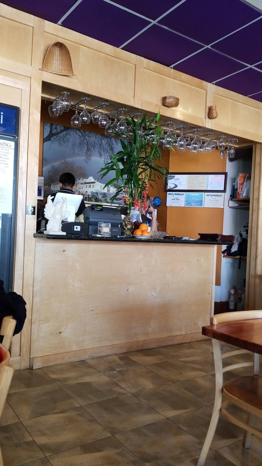 Phở K & K | restaurant | 2533 Telegraph Ave, Berkeley, CA 94704, USA | 5106669966 OR +1 510-666-9966