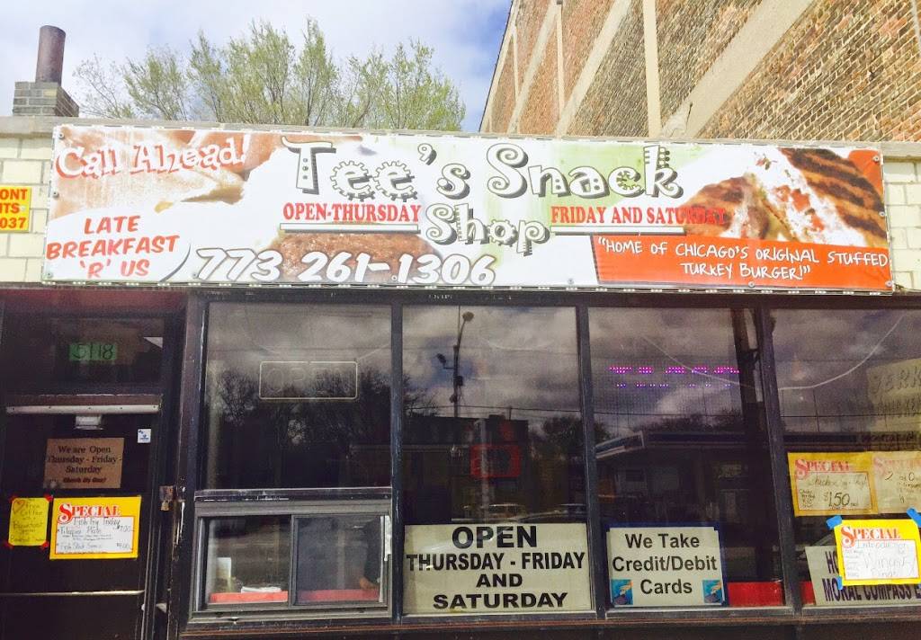 Tees Snack Shop | restaurant | 5118 W Madison St, Chicago, IL 60644, USA | 7732611306 OR +1 773-261-1306