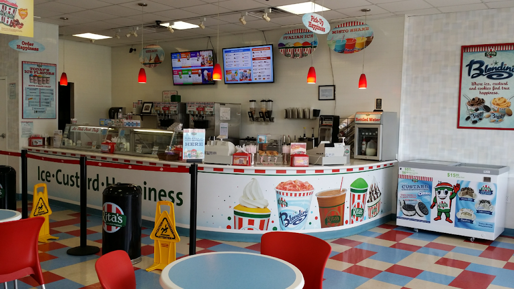 Ritas Italian Ice & Frozen Custard | restaurant | 345 Western Blvd, Jacksonville, NC 28546, USA | 9102191300 OR +1 910-219-1300