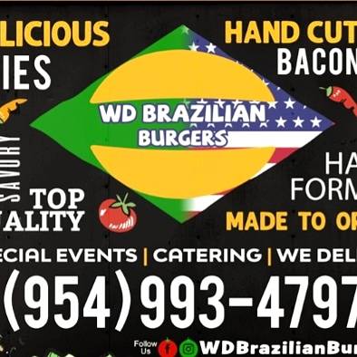 WD Brazilian Burgers | restaurant | 1380 Powerline Rd, Deerfield Beach, FL 33442, USA | 9549934797 OR +1 954-993-4797