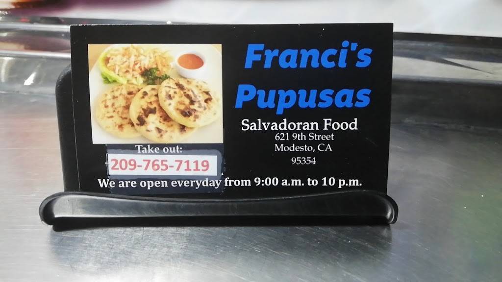 Francis Pupusas | restaurant | Modesto Grub Hubs 9th st and, G St, Modesto, CA 95354, USA | 2097657119 OR +1 209-765-7119