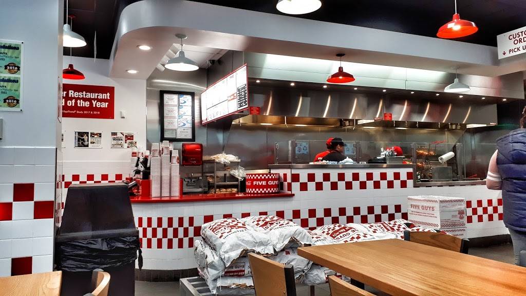 Five Guys | restaurant | 101 Hudson St, Jersey City, NJ 07302, USA | 2014336700 OR +1 201-433-6700