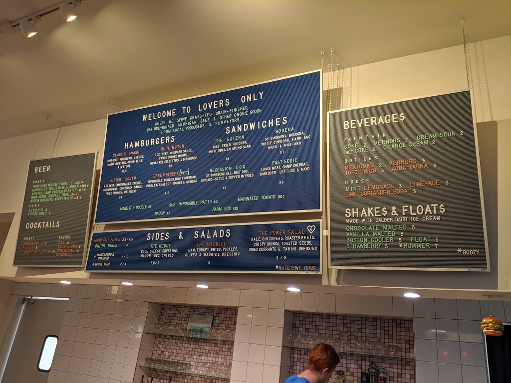 Lovers Only | restaurant | 34 E Grand River Ave, Detroit, MI 48226, USA | 3139861174 OR +1 313-986-1174