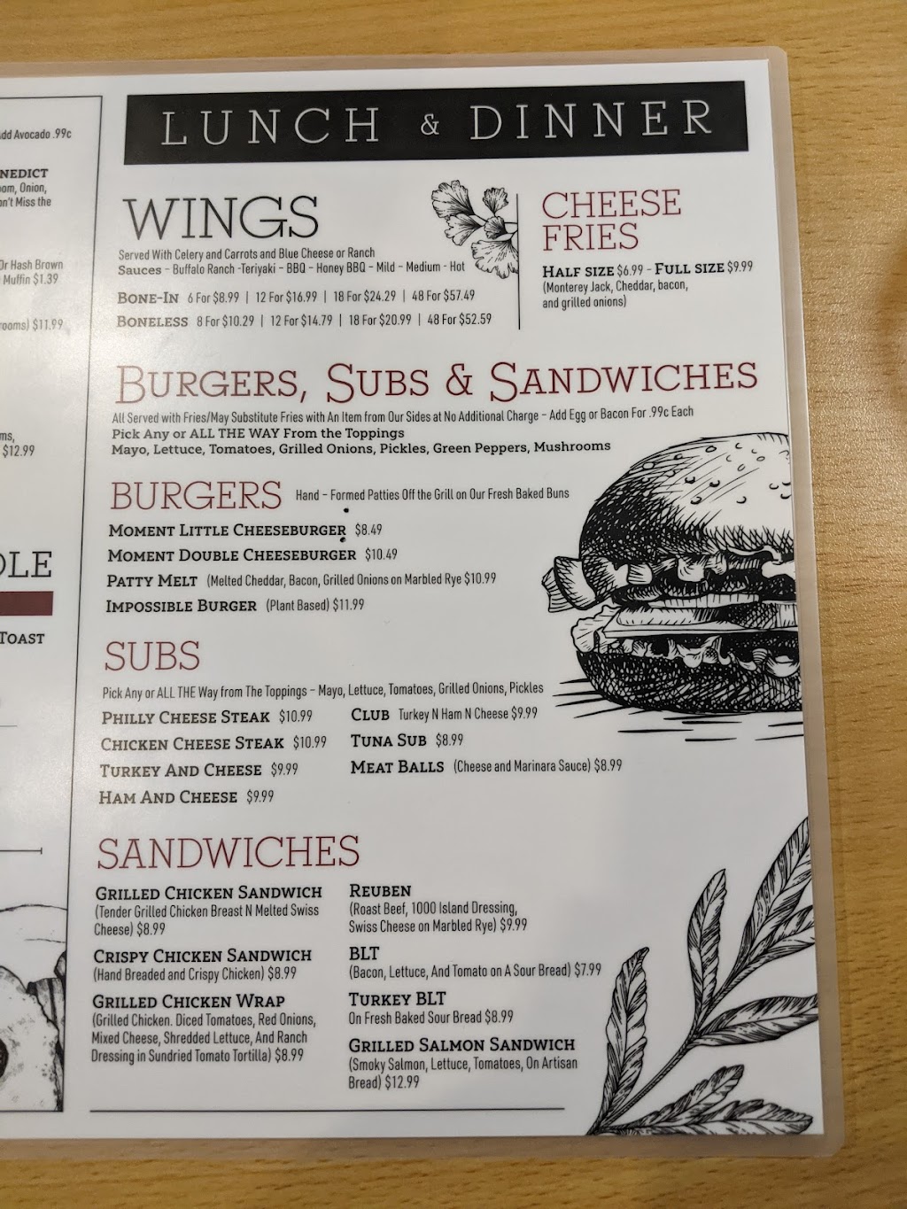 Moment Diner | restaurant | 1201 Emancipation Hwy, Fredericksburg, VA 22401, USA | 5409406285 OR +1 540-940-6285