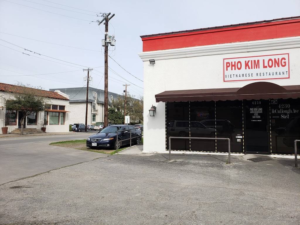 Pho Kim Long | restaurant | 4230 McCullough Ave #2, San Antonio, TX 78212, USA | 2108298021 OR +1 210-829-8021
