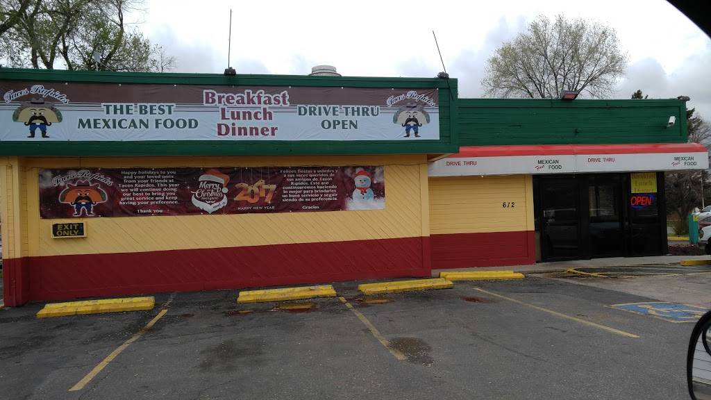 Taco Rapido | restaurant | 612 E Bridge St, Brighton, CO 80601, USA | 3036559712 OR +1 303-655-9712