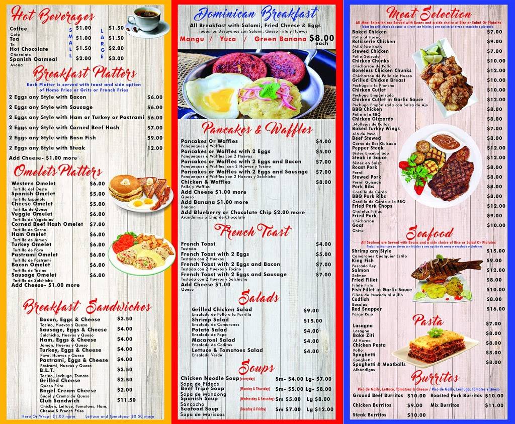 La sierra restaurant | restaurant | 94-22 Liberty Ave, Queens, NY 11417, USA | 7187342790 OR +1 718-734-2790