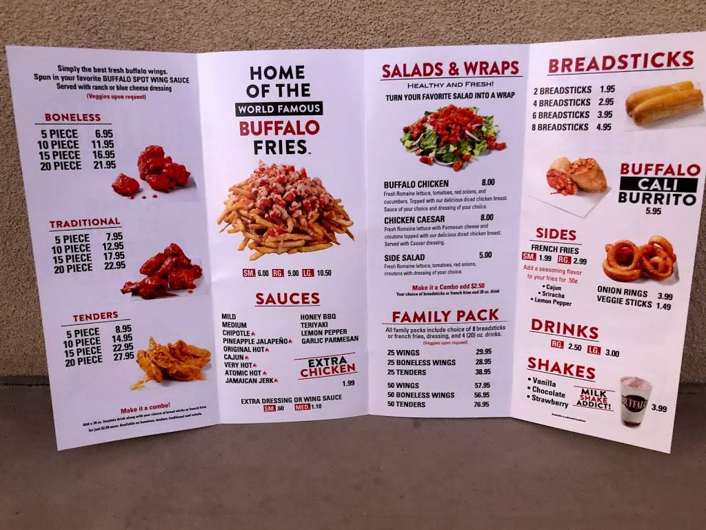 The Buffalo Spot | restaurant | 2505 S Val Vista Dr, Gilbert, AZ 85295, USA | 4808991568 OR +1 480-899-1568
