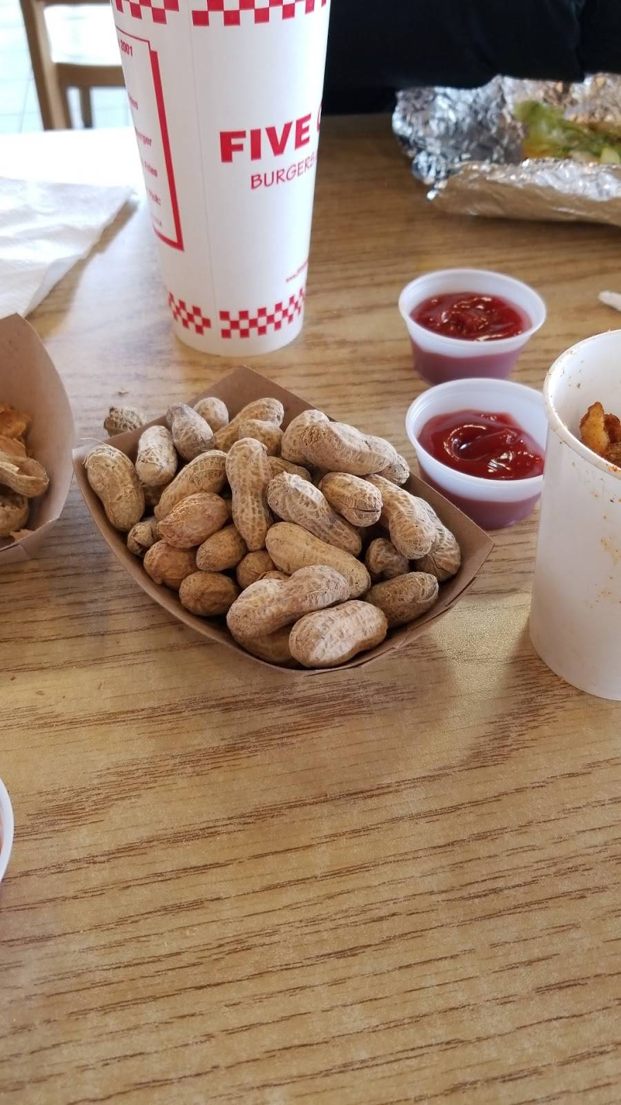 Five Guys | meal takeaway | 255 I-45, Huntsville, TX 77340, USA | 9364350900 OR +1 936-435-0900