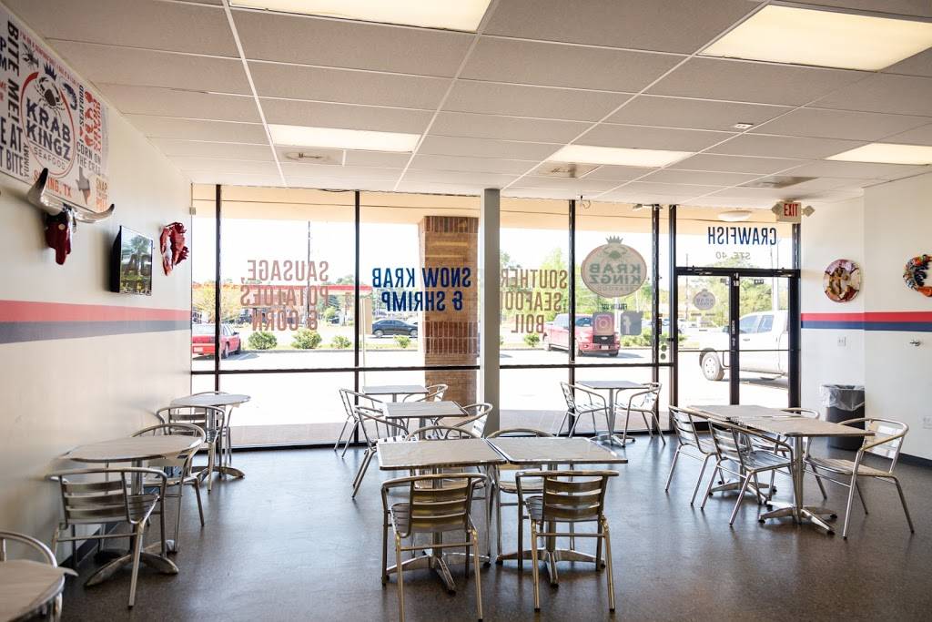 Krab Kingz | restaurant | 4334 Farm to Market 2920 Ste 40, Spring, TX 77388, USA | 3463316875 OR +1 346-331-6875
