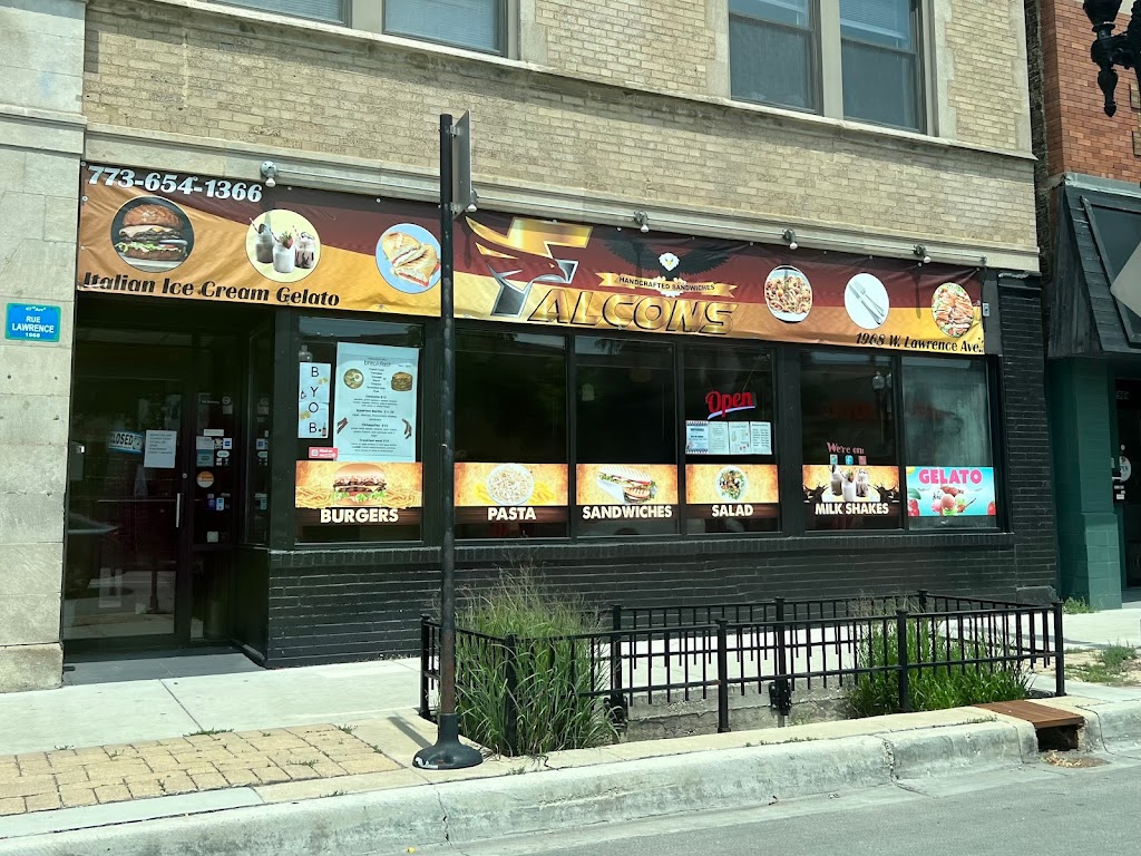Falcons Handcrafted Sandwiches | restaurant | 1968 W Lawrence Ave, Chicago, IL 60640, USA | 7736541366 OR +1 773-654-1366