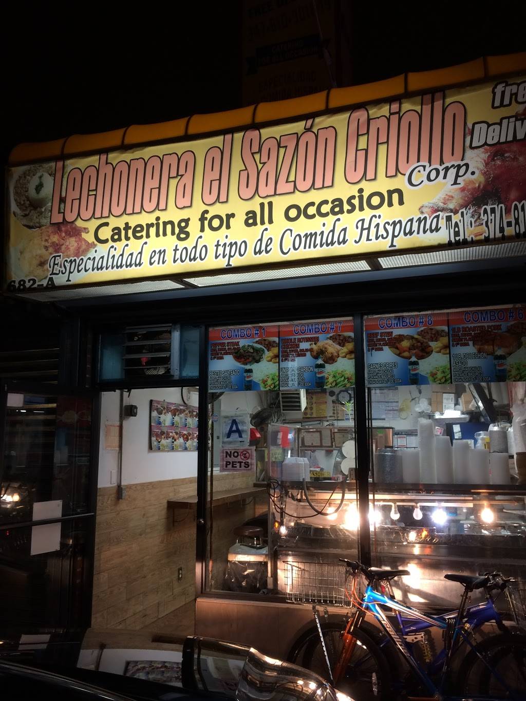 Lechonera El Sazon Criollo Castle Hill | restaurant | 682 Castle Hill Ave, Bronx, NY 10473, USA | 3478109018 OR +1 347-810-9018