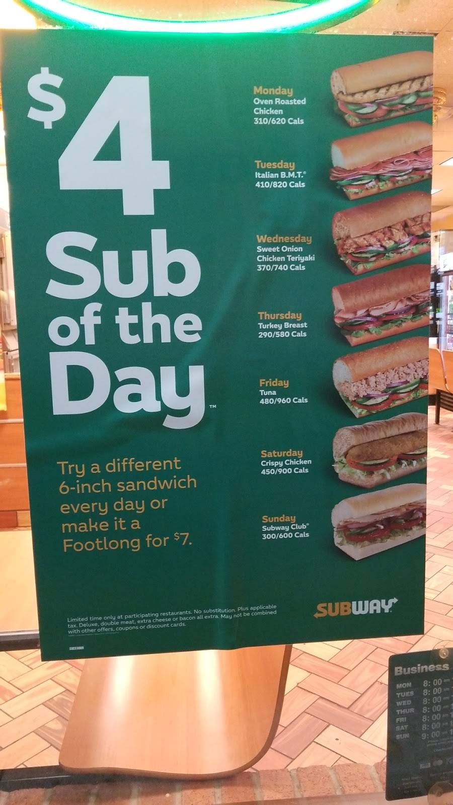 Subway | restaurant | 2140 Kipling Ave #2, Etobicoke, ON M9W 4K5, Canada | 4167477827 OR +1 416-747-7827