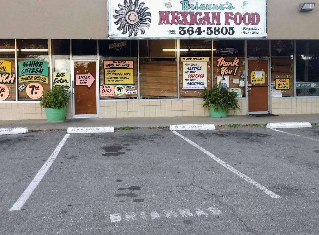 Briannas Mexican Food | restaurant | 9783 Lincoln Village Dr, Sacramento, CA 95827, USA | 9163645805 OR +1 916-364-5805