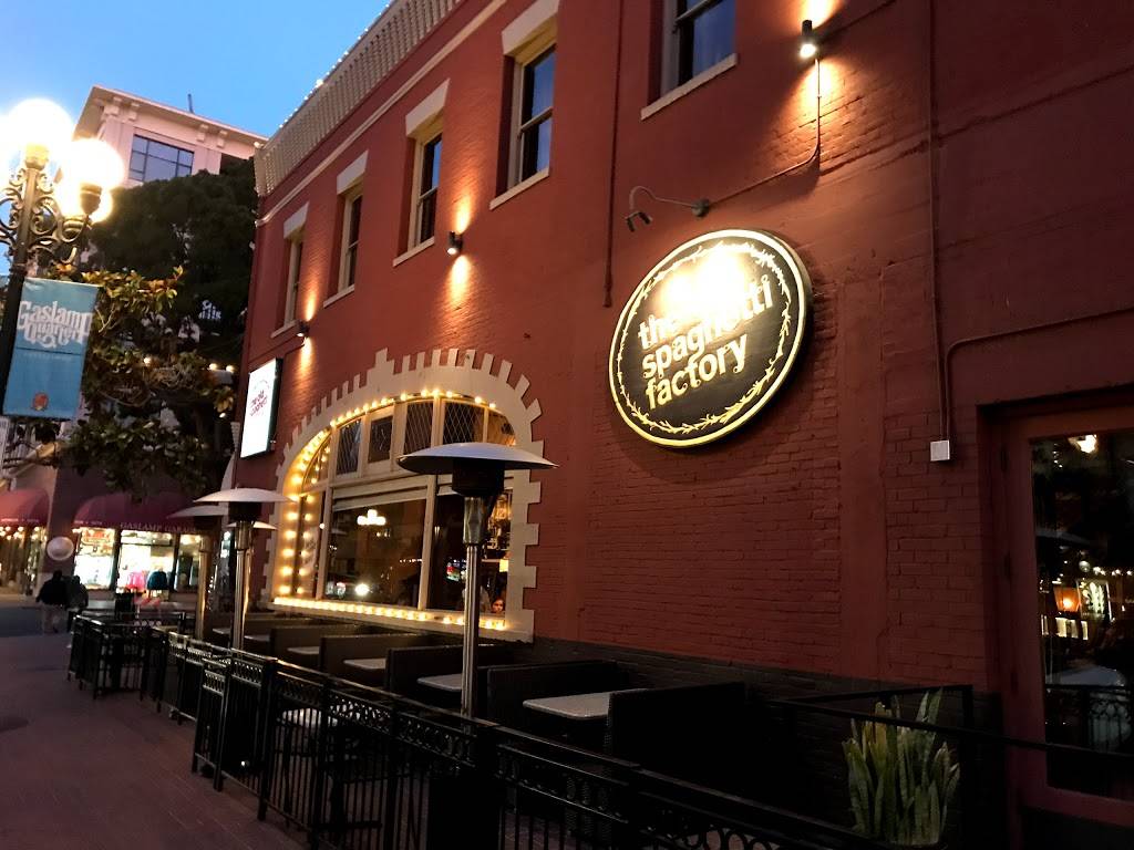 The Old Spaghetti Factory | meal takeaway | 275 Fifth Ave, San Diego, CA 92101, USA | 6192334323 OR +1 619-233-4323