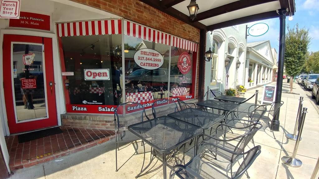 Greeks Pizzeria Zionsville | restaurant | 30 N Main St, Zionsville, IN 46077, USA | 3173442999 OR +1 317-344-2999