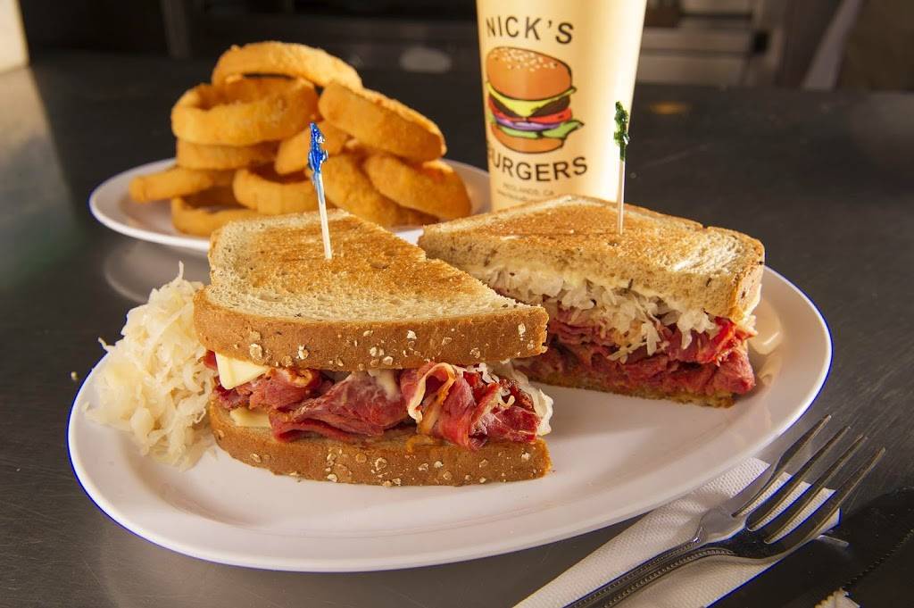 Nicks Burgers | restaurant | 1626 W Redlands Blvd, Redlands, CA 92373, USA | 9097985428 OR +1 909-798-5428