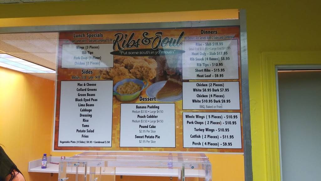 Ribs & Soul | restaurant | 1126 Southbound Gratiot Ave, Mt Clemens, MI 48043, USA | 5864770442 OR +1 586-477-0442