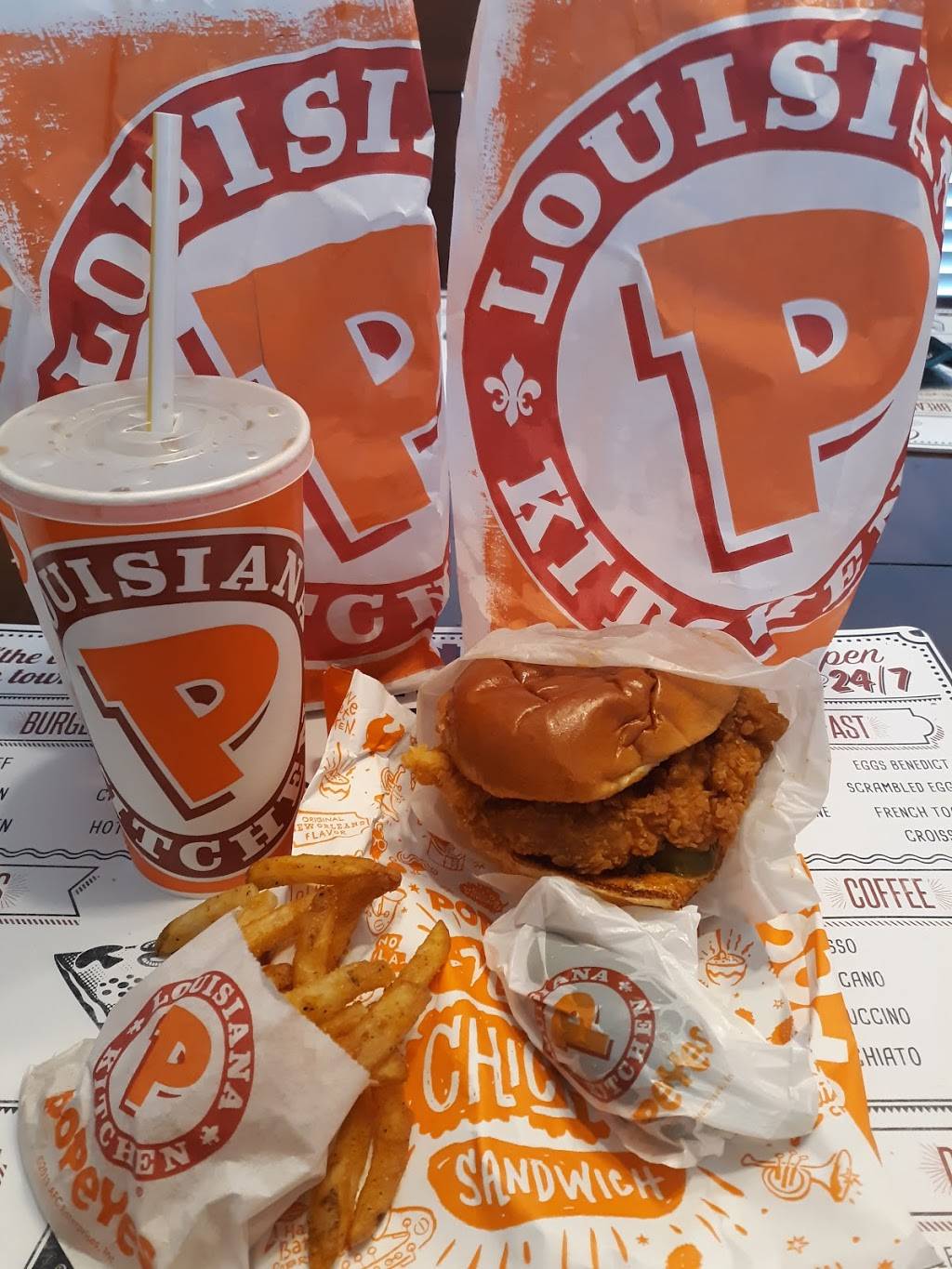 Popeyes Louisiana Kitchen | restaurant | 2702 Louisiana 30 W, Gonzales, LA 70737, USA | 2256477119 OR +1 225-647-7119