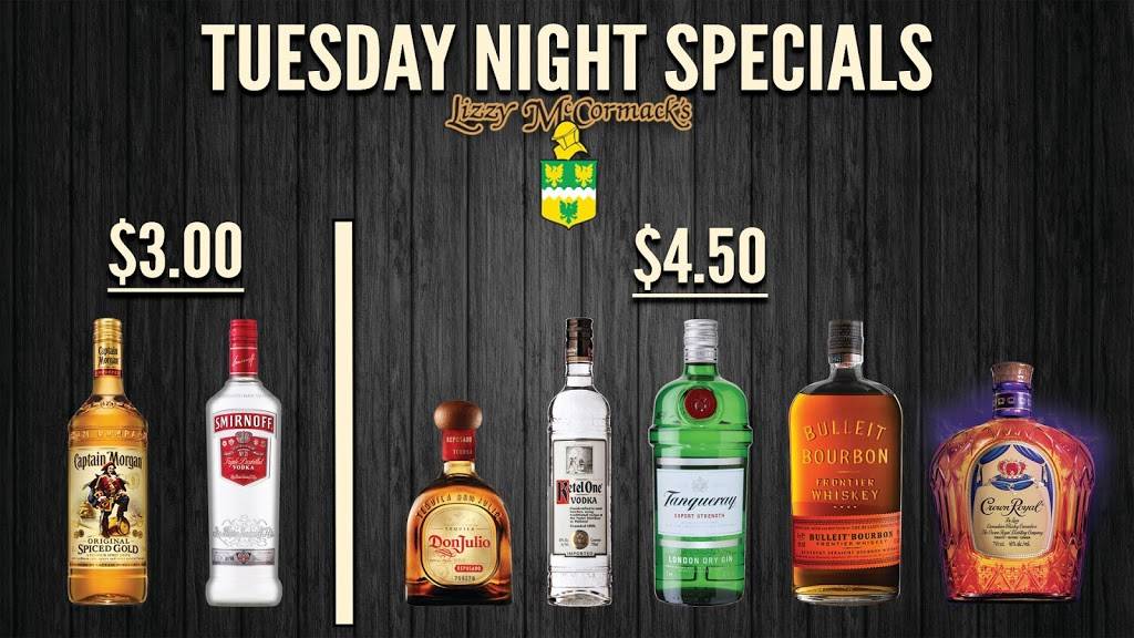 Lizzy McCormacks Irish Pub | restaurant | 55 N Orange Ave, Orlando, FL 32801, USA | 4074268007 OR +1 407-426-8007