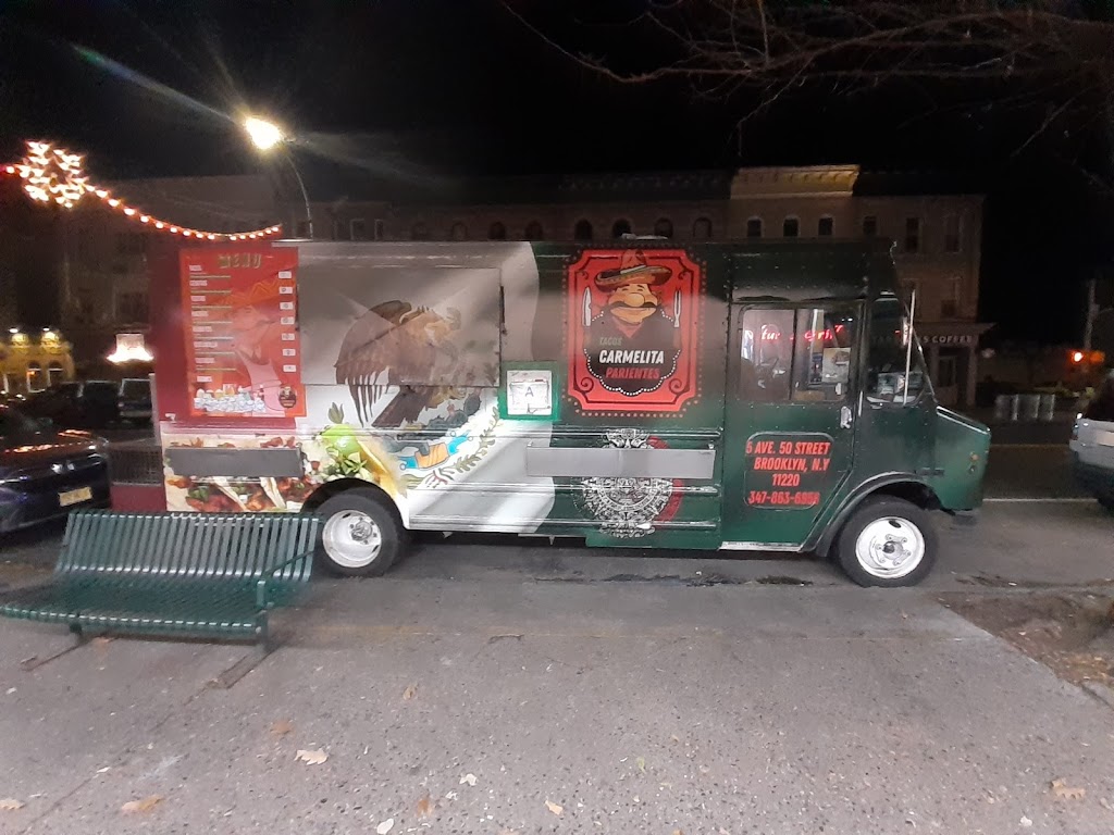 Tacos Carmelita parientes food truck | restaurant | 373-301 75th St, Brooklyn, NY 11209, USA | 9175303877 OR +1 917-530-3877