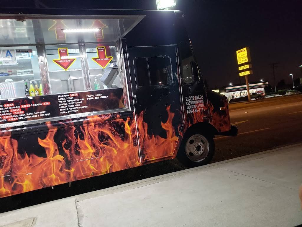 Ricos Tacos Food Truck | restaurant | 125 E Arrow Hwy, Glendora, CA 91740, USA | 6268554711 OR +1 626-855-4711