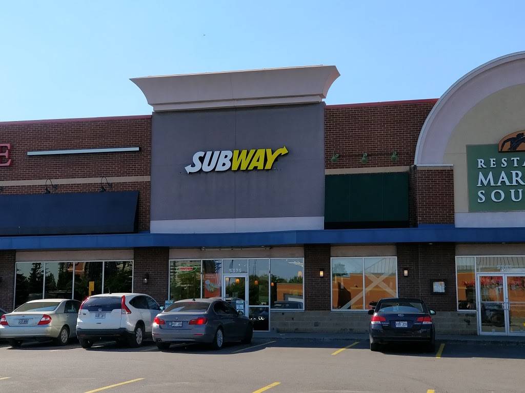 Subway | restaurant | 5375 Rue des Jockeys, Montréal, QC H4P 2T8, Canada | 5147333226 OR +1 514-733-3226