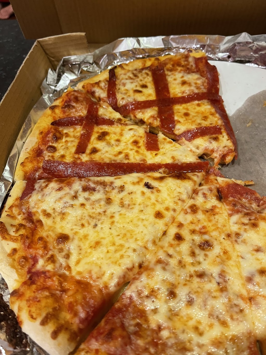 b, Pizza | meal takeaway | 5988 OH-235, Conover, OH 45317, USA | 9377450023 OR +1 937-745-0023