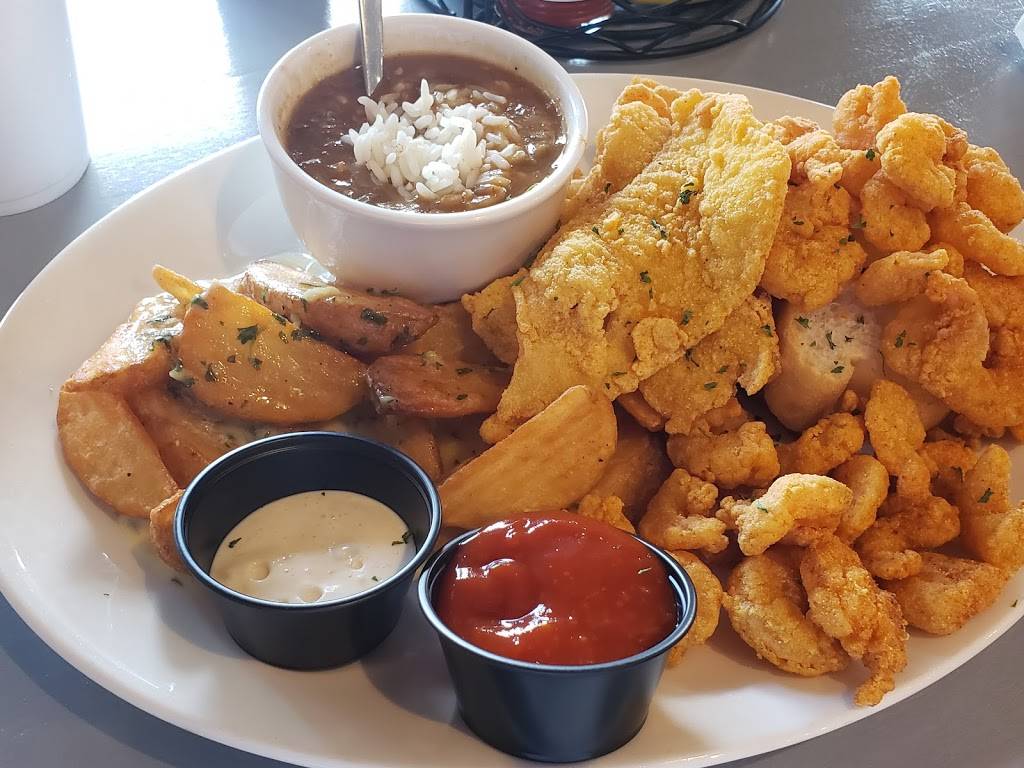 New Orleans Hamburger & Seafood Co. | restaurant | 12000 I-10 Service Rd, New Orleans, LA 70128, USA | 5045132554 OR +1 504-513-2554