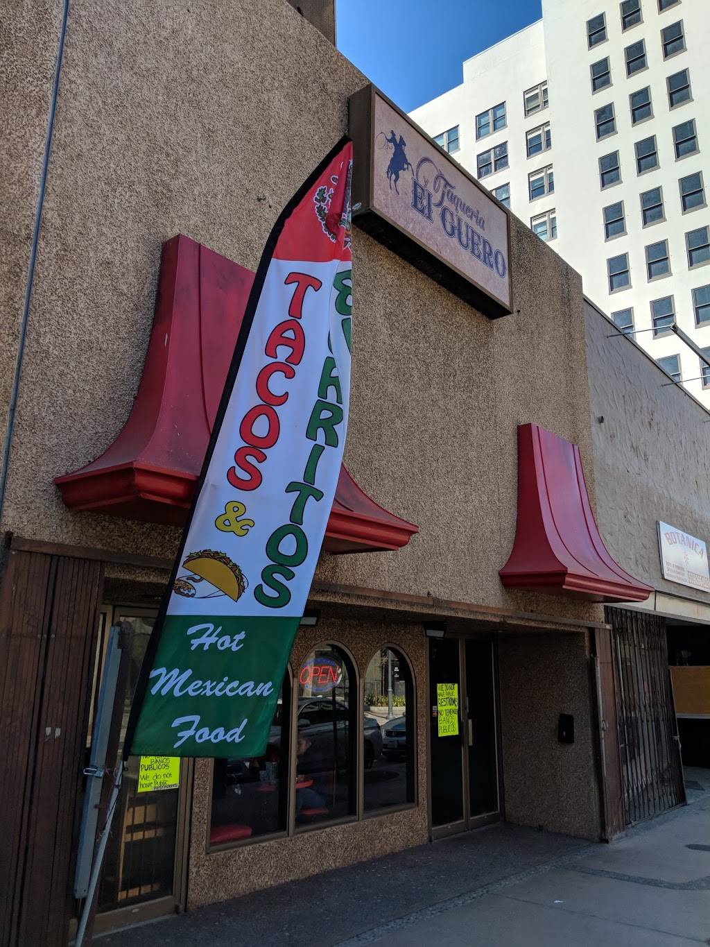 Taqueria El Guero | restaurant | 1139 Fulton St, Fresno, CA 93721, USA | 5594890551 OR +1 559-489-0551