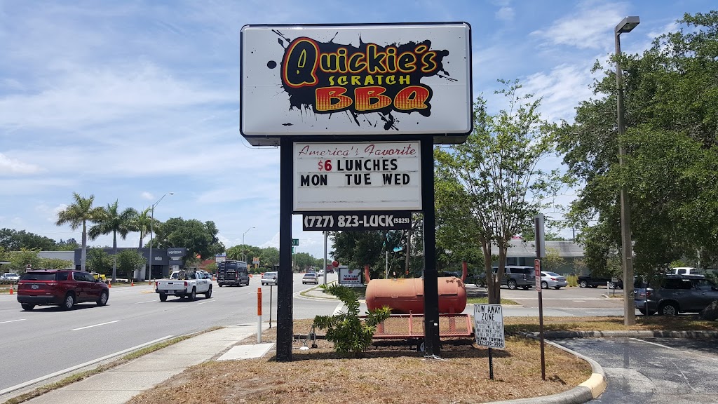 Quickies BBQ | restaurant | 4351 4th St N, St. Petersburg, FL 33703, USA | 7278235825 OR +1 727-823-5825