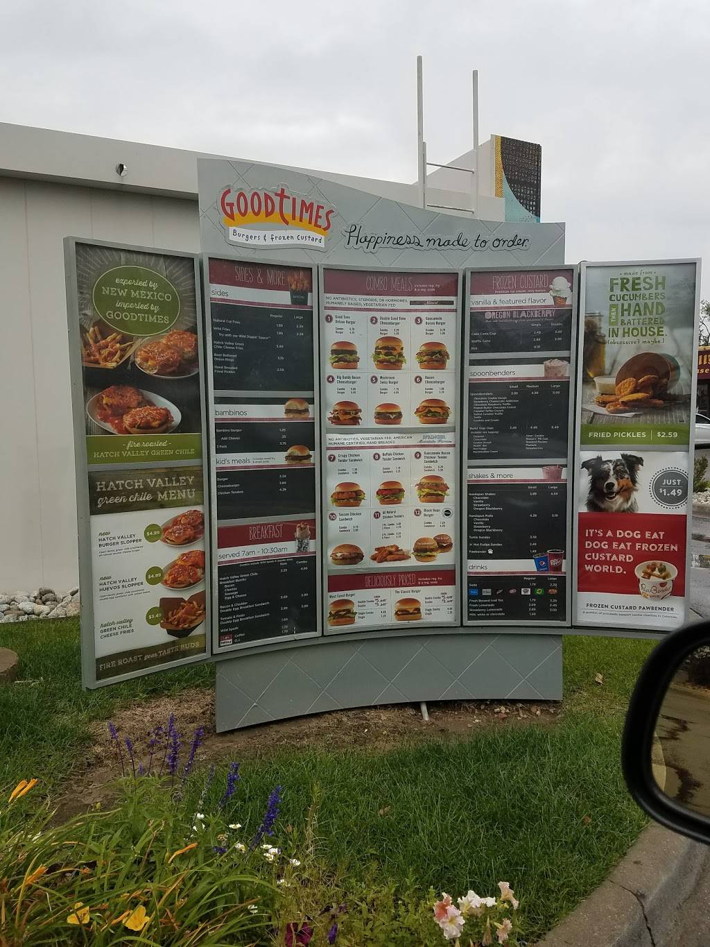 Good Times Burgers & Frozen Custard | restaurant | 4975 Federal Blvd, Denver, CO 80221, USA | 3034774606 OR +1 303-477-4606